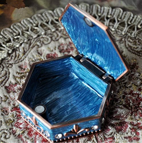 DBLQ שש Munsing Retro תיבת תכשיטים תיבת מכתבים תכשיטים תכשיטים תכשיטים מתנה קופסא קופסא מתנה