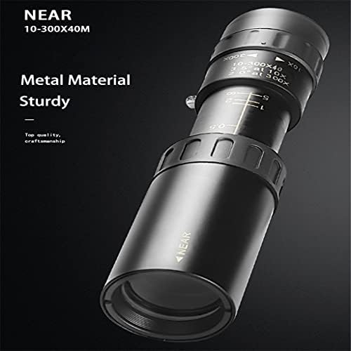 זלקסדפ 4 קראט 10-300 על 40 טלסקופ חד-עיני מקצועי מיני בק4 משקפת הגדלה לטווח ארוך לקמפינג בחוץ
