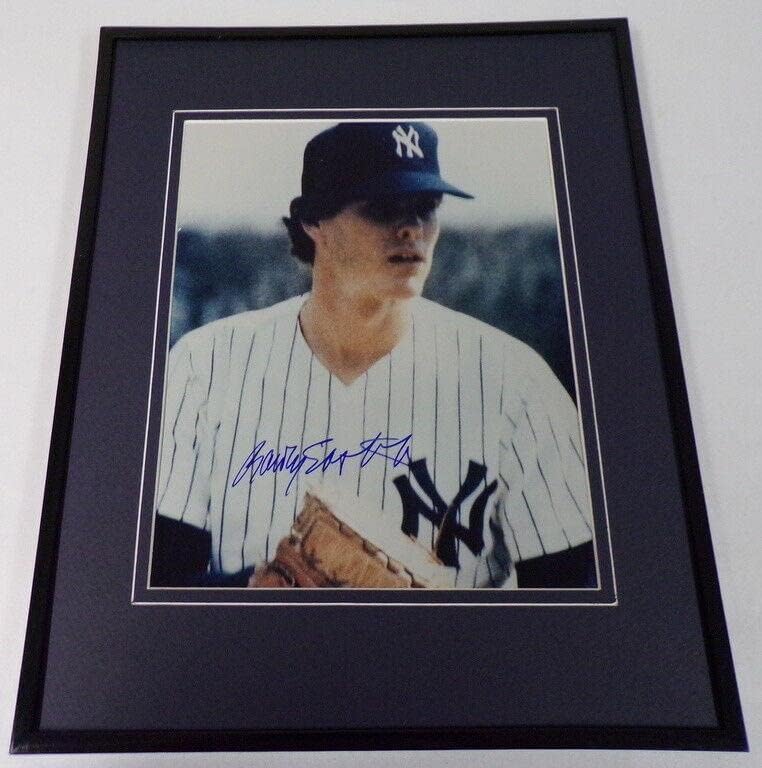 איסטוויק מזרחי חתימה מסגרת 11x14 תצוגת צילום JSA Yankees - תמונות MLB עם חתימה
