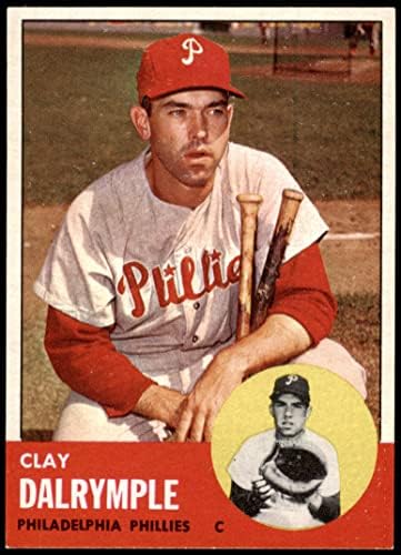 1963 Topps 192 Clay Dalrymple Philadelphia Phillies NM+ Phillies