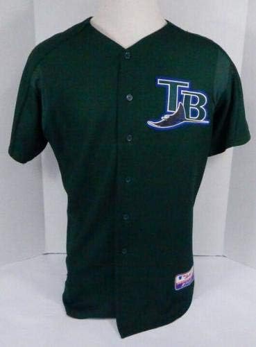 2003-04 קרני טמפה ביי ג'ייסון קונטי 9 משחק משמש ג'רזי ירוק BP ST DP05068 - משחק משומש גופיות MLB
