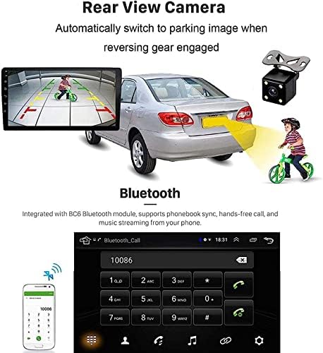 מסך מגע בגודל 9 אינץ '-Auto-stereo-multimedia-pangier יחידת ראש עבור T.oyota FJ Cruiser 2007-2018, GPS/FM/Bluetooth/Ofer View Camer