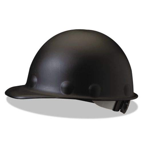 סיבים מתכת מאת Honeywell P2AQRW11A000 סופר שמונה שמונה כובע זכוכית סיבים סגנון מחגר כובע קשה עם מהיר-לוק, שחור, בינוני