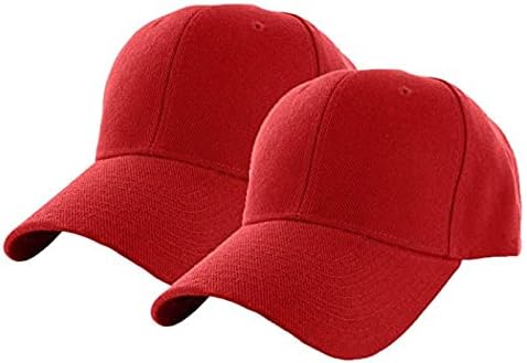 2 PC קיץ בחוץ מוצק ספורט ספורט מלא גברים כובעי נשים וכובעים כובעים שטופים מתכווננים, כובע בייסבול כובע קיץ