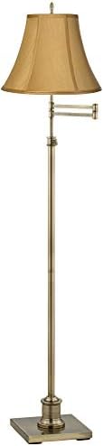 תאורה 360 Westbury מסורתית מנורת רצפת זרוע מסורתית גובה מתכווננת עומדת 70 אינץ