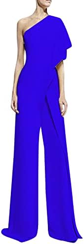 ג'וניור גוף גוף סרבל בצבע אחיד מכנסיים ישרים עיצוב פשוט ומעודן לבוש מזדמן