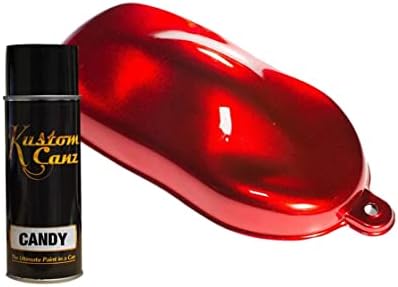 5oz Aerosol Can - Candy Red - Kustom Canz - urethane Basecoat