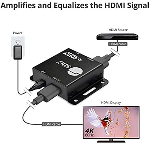 Siig Ultra HD 4K EDID אמולטור עבור HDMI 2.0 3D, CEC, HDCP 2.2, מכונת צילום ומנהל EDID לתכנות