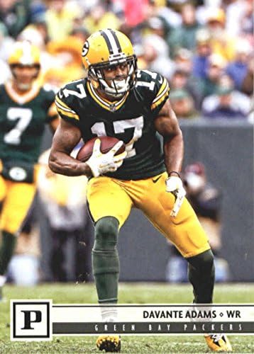 2018 Panini NFL כדורגל 107 Davante Adams Green Bay Packers כרטיס מסחר רשמי