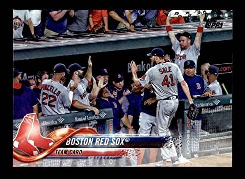 2018 Topps 48 בוסטון רד סוקס צוות בוסטון רד סוקס NM/MT Red Sox