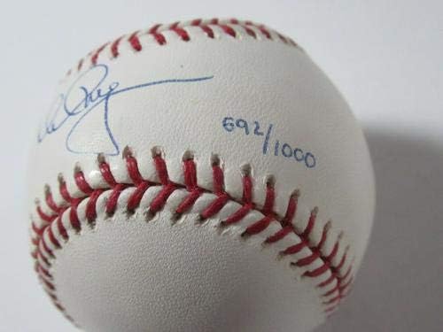 מארק מקגווייר קרדינלס אוקלנד A חתום ROMLB 692/1000 שטיינר/MLB HOLO - בייסבול חתימה