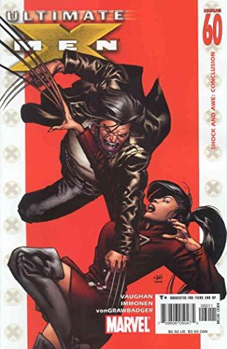 אקס-מן אולטימטיבי 60 וי-אף / נ. מ.; ספר קומיקס מארוול / בריאן ק. ווהן