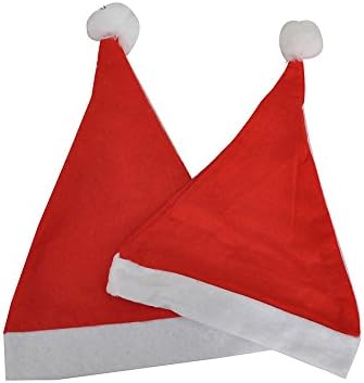 10 יחידות חג המולד מסיבת סנטה כובע אדום ועבור סנטה כובע מדפי עבור כובעי בייסבול