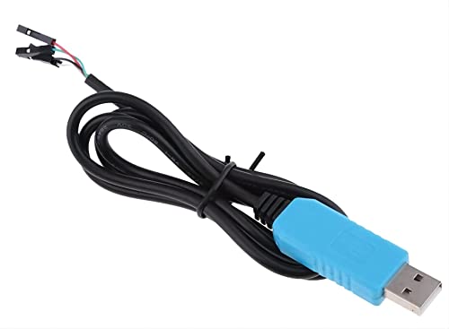 WWZMDIB 2PCS PL2303TA USB ל- TTL כבל יציאה סידורי 4 שקע נקבה סיכה - שקע 1M/39.37IN）