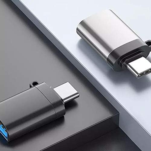 כבל Goxwave תואם ל- Teslong MS450 - USB -C ל- PortChanger, USB Type -C OTG USB מחזיק מפתח נייד עבור Teslong MS450 - Slate Black