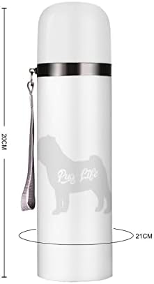 פוג לייף כלב בקבוק מים מבודד 19 גרם ספל נסיעות נירוסטה לטיולים בקמפינג ספורט משקאות בחוץ