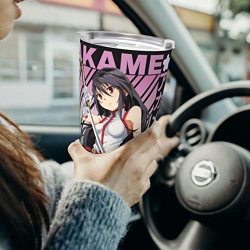 Urumax anime akame ga Kill Akame 20oz CAR CUP SUP MATEL MATEL BUDINGESISTRISTSINTS BUDSTLE