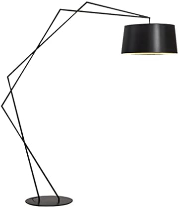 מנורת רצפת ZHYH לופט נורדי מתכת שחורה ספה סלון ספה עמידה