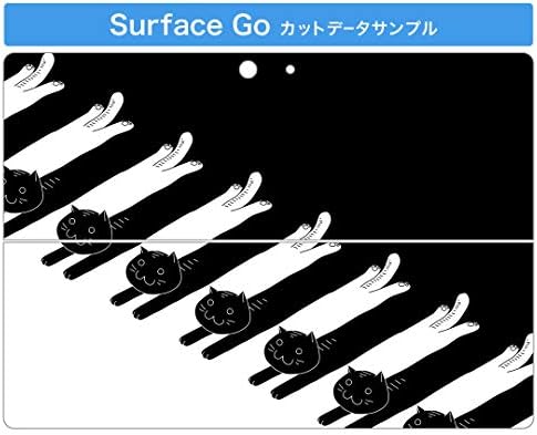 כיסוי מדבקות Igsticker עבור Microsoft Surface Go/Go 2 עורות מדבקת גוף מגן דק במיוחד 003650 אופי חיה של חתול