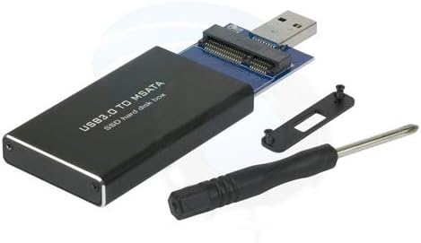SSD MSATA ל- USB 3.0 תיבת כונן קשיח מארז כונן זיכרון נייד