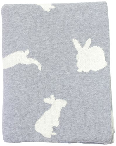 דארצי ארנבת שמיכה לתינוקות, אפור/טבעי