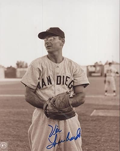 ויק לומברדי סן דייגו פדרס חתום חתימה 8x10 צילום w/coa - תמונות MLB עם חתימה