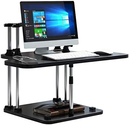 מחשב הרמת שולחן, שולחן עבודה מחשב צג התעצמות מעמד עם מתקפל תמיכה מחברת שולחן