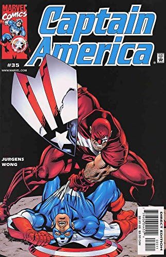 קפטן אמריקה 35 וי-אף / נ. מ.; מארוול קומיקס / דן יורגנס